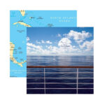 Reminisce CARIBBEAN CRUISE 12"X12" Scrapbook Paper