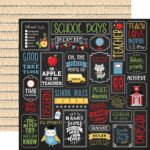 Echo Park SCHOOL RULES 12"X12" Scrapbook Collection Kit - Image 5