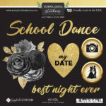 PROM BALLOONS 12X12 Scrapbook School Dance Kit 33pc - Image 3