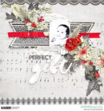 Kaisercraft Christmas Edition YULE 12"X12" Scrapbook Sheet - Image 2