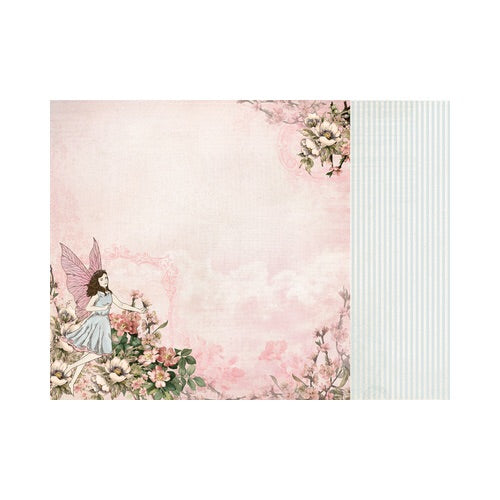 image_b0ef9d31-4709-411a-8f86-aacff1d63865.jpg Kaisercraft Fairy Garden MYSTIFY 12"X12" Scrapbook Sheet - Image 1