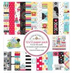 Doodlebug FUN AT THE PARK  12X12 Paper Pack 13pc