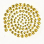 Kaisercraft YELLOW RHINESTONES Self Adhesive 100 pieces - Image 3