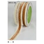 May Arts 1" Crochet Velvet Center Ribbon 1 yard - Image 8