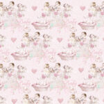 FabScraps BABY GIRL 12"X12" Scrapbook Paper Sheet