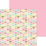 Doodlebug Pretty Kitty DEAR TO MY HEART 12"X12" Cardstock Paper