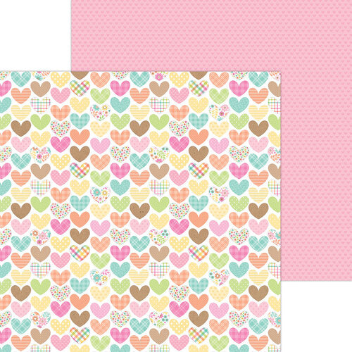image_b63da604-d094-4d24-a4ab-64086c7a7028.jpg Doodlebug Pretty Kitty DEAR TO MY HEART 12"X12" Cardstock Paper - Image 1