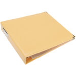 We R Classic Leather Album BUTTERCUP 12"X12" D Ring Memory Scrapbook - Image 2