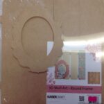 Kaisercraft Wall Art ROUND FRAME 2pc 3D Wood Beyond The Page