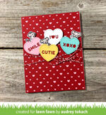 Lawn Fawn Cuts CANDY HEARTS Custom Craft Dies - Image 11