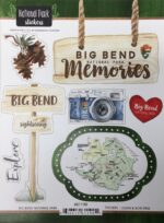 National Park BIG BEND Stickers 18pc Scrapbook Customs