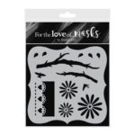 Hunkydory Crafts For the Love of Mask BLOSSOMING BIRDCAGE
