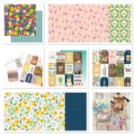American Crafts Jen Hadfield PATIO PARTY Scrapbook Paper Kit - Image 12