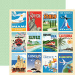 Carta Bella Passport DESTINATION CARDS 12"x12" Paper