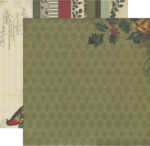 Kaisercraft St. Nicholas SANTA CLAUS 12"X12" Scrapbook Paper