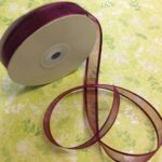 May Arts 5/8" Sheer Organza Satin Edge Ribbon 1yrds - Image 7