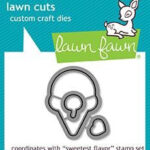 Lawn Fawn Cuts SWEETEST FLAVOR Custom Craft Dies 3pc