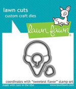 Lawn Fawn Cuts SWEETEST FLAVOR Custom Craft Dies 3pc