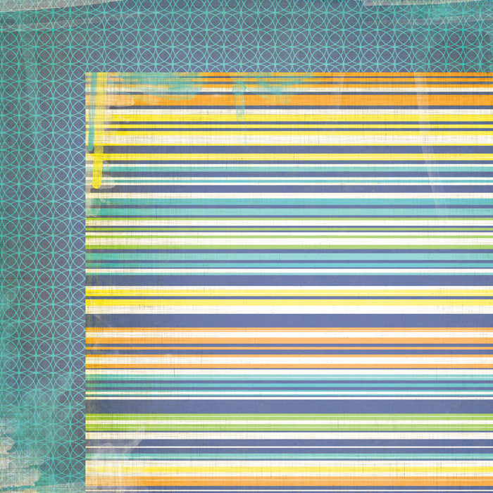 image_bb96cf63-4219-4996-96c9-ddfa30587003.jpeg We R Memory Feelin Groovy STRIPES 12x12 Paper - Image 1