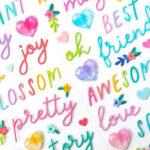 Thickers Paige Evans Blooming Wild RADIANT Puffy Stickers - Image 3