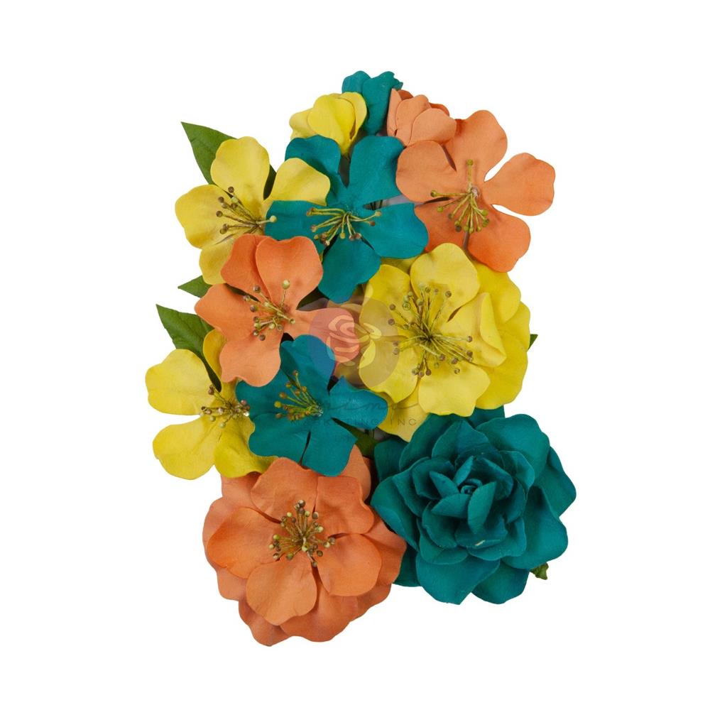 image_bba579f1-159d-451d-9c99-bac21d571da2.jpg Prima Marketing MAJESTIC Flowers 16pc - Image 1