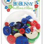 BoBunny BLOCK PARTY Buttons & Bling 35pc