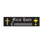 Scrapbook Customs Layered  HOLY COMMUNION 12"X 3" 3 pc