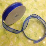 May Arts 5/8" Sheer Organza Satin Edge Ribbon 1yrds - Image 21