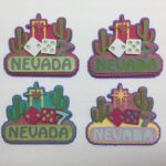 NEVADA STATE TITLE Die Cut Scrapbook Embellishment - Image 5