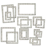 49 and Market Vintage Artistry EVERYWHERE CHIPBOARD MAP FRAMES - Image 3