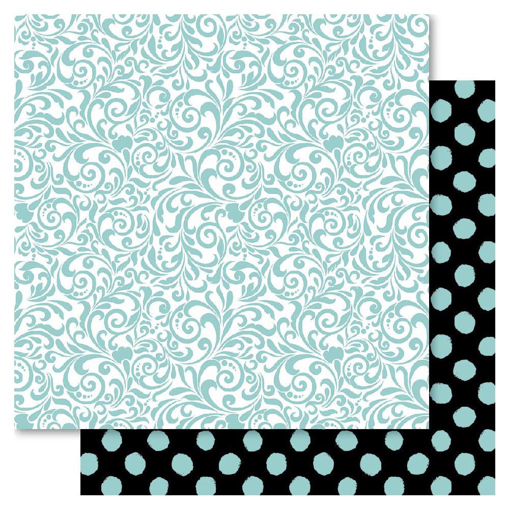 image_c2823a25-a4dc-4482-887b-738bae33b139.jpg Bella! New York FLOURISH 12x12 Scrapbook Paper - Image 1