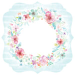 Kaisercraft Wildflower BRACKET 12"X12" Specialty Diecut Sheet