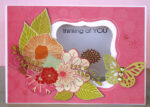 Kaisercraft Printed Chipboard HIPPY GIRL Flower Embellishment