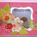 Kaisercraft Printed Chipboard HIPPY GIRL Flower Embellishment