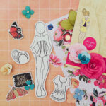Prima Julie Nutting Cling Stamp ZOE DOLL 9pc - Image 3