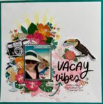 Vicki Boutin Where to Next COOL BREEZE 12”X12” Scrapbook Paper - Image 3