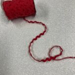 Creative Impressions Rick Rack RED Ribbon Trim 1/4”
