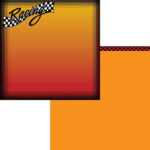 Racing Moxxie RACING 1 Scrapbook Sports Sheet 12"X12" - Image 3