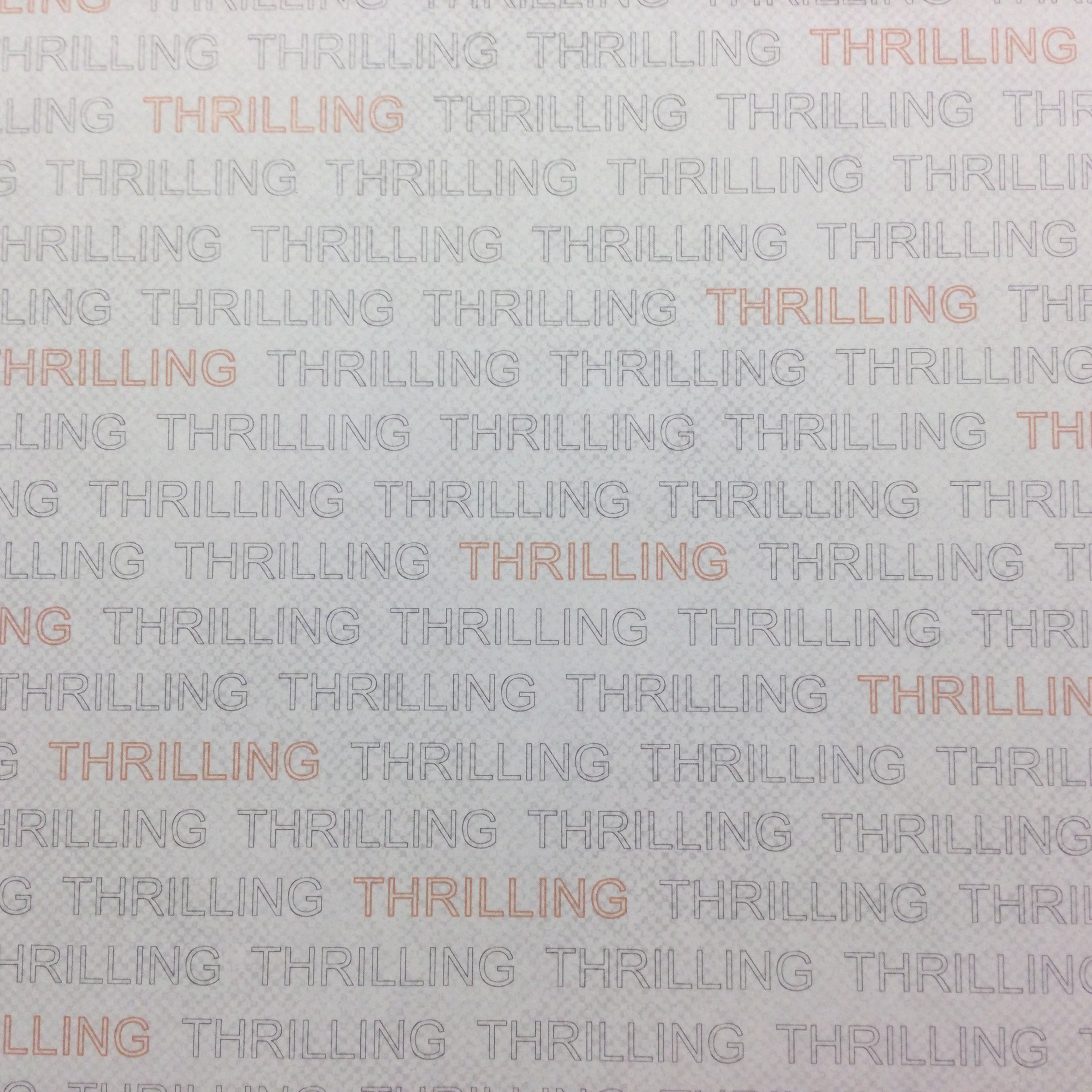 image_c4520f32-2b93-41fc-8d3f-ca3a8f9fda98.jpg THRILLING ADDICT 12"X12" Scrapbook Paper - Image 1