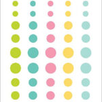 Echo Park EASTER WISHES Enamel Dots 60 pc