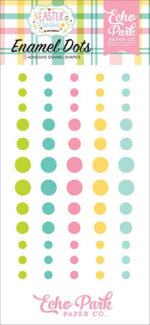 Echo Park EASTER WISHES Enamel Dots 60 pc