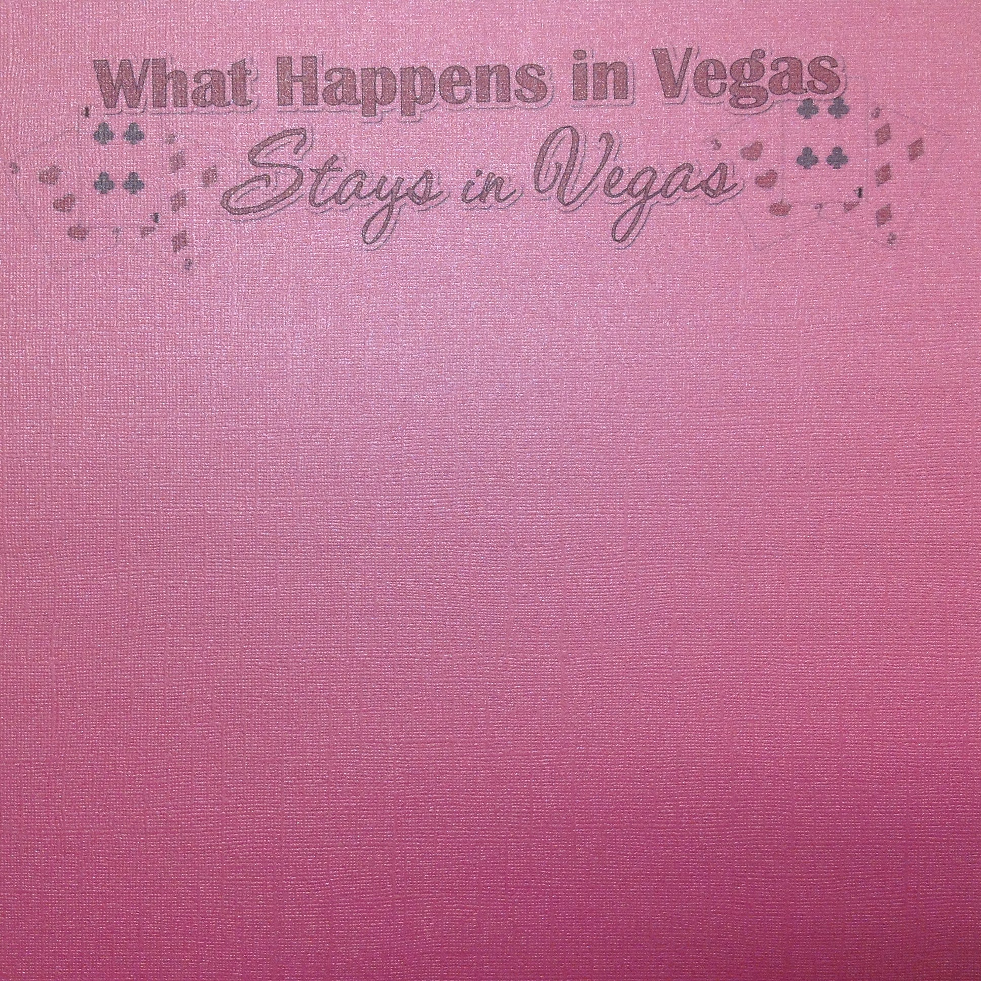 image_c49687c3-d204-4f9c-a8b4-88a43330a86b.jpeg What Happens In Vegas Lip Gloss Bling 12"X12" Scrapbook Paper - Image 1