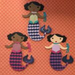 MERMAID Scrapbook Die Cut Embellishment - Image 5
