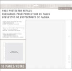 K&Company 12"X12" PAGE PROTECTOR REFILLS 10 Sheets