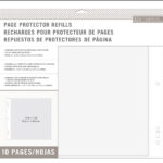 K&Company 12"X12" PAGE PROTECTOR REFILLS 10 Sheets
