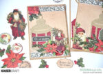 Kaisercraft Letters To Santa HOLLY & BERRIES 12"X12" Scrapbook Sheet - Image 3