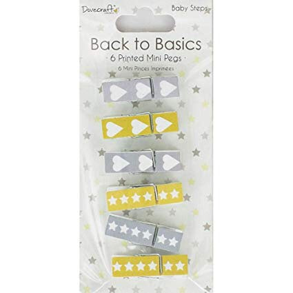 image_c94bfe49-b7f0-4304-a5cc-9bd77db4a1c4.jpg Dovecraft Back to Basics BABY STEPS MINI PEGS - Image 1