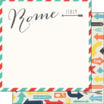 Italy ROME MEMORIES KIT Papers and Stickers 12pc - Image 6