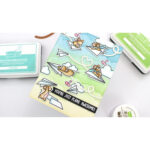 Lawn Fawn JUST PLANE AWESOME Clear Stamps 4”x6” 22pc - Image 2