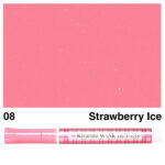 Kirarina Wink STRAWBERRY ICE METALLIC Marker Pens